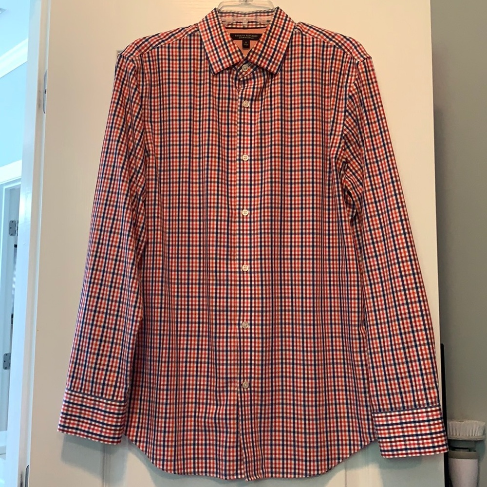 Banana Republic Non Iron Slim Fit Men’s Shirt-M